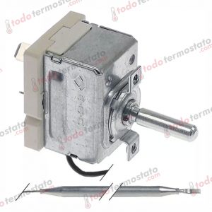 Termostato marca EGO 391079 con un rango de 110°C
