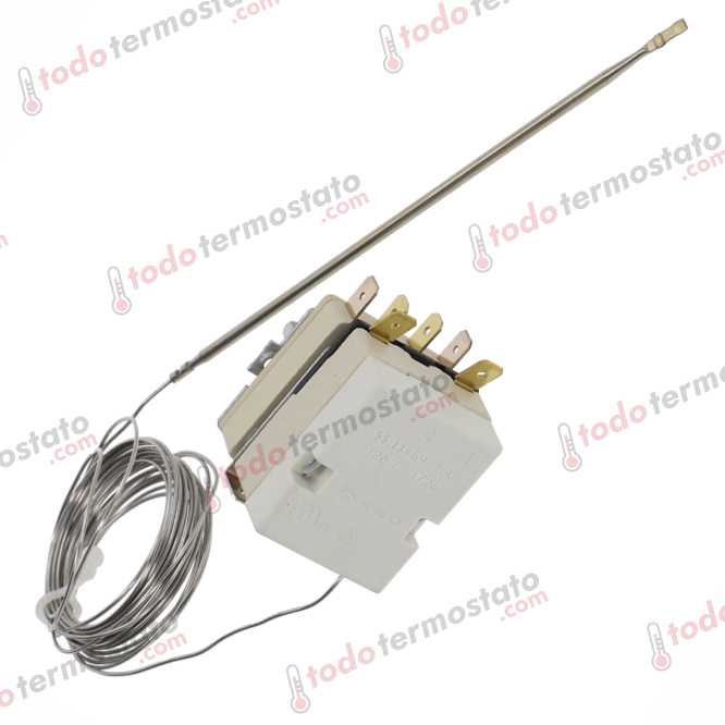 Termostato EGO 40375408 Rango 50-320°C 2 Datos técnicos de termostato marca EGO 40375408 con un rango de 50-320°C