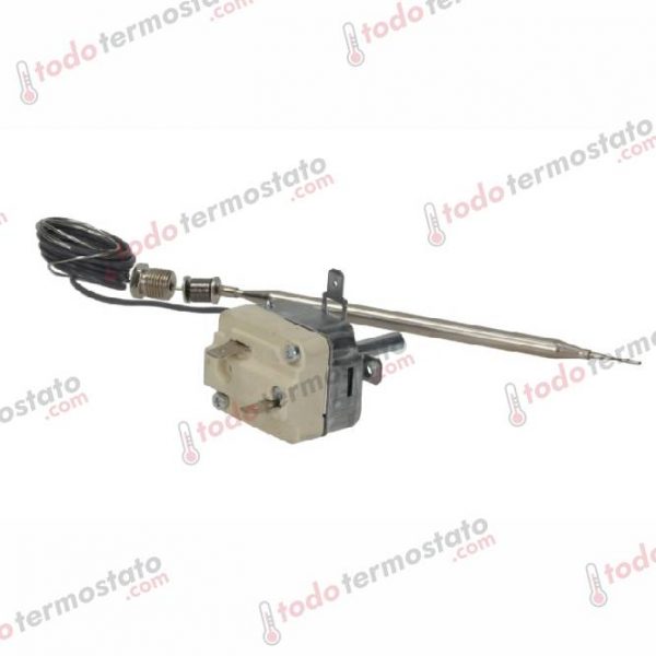 Datos técnicos de termostato marca EGO 5102918250 Rango de 187°C