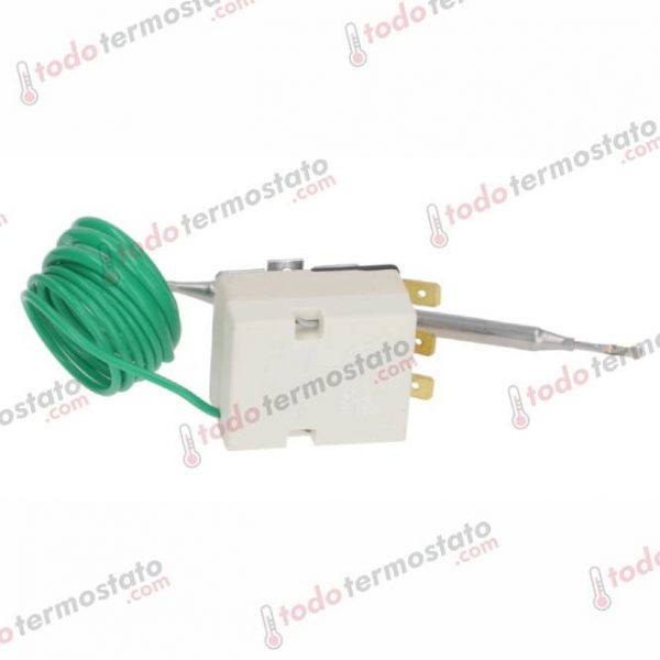 Datos técnicos de termostato marca EGO 5111918050 Rango de 83°C