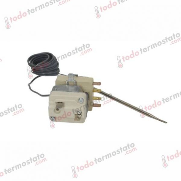 Datos técnicos de termostato marca EGO 5143958630 Rango de 310°C