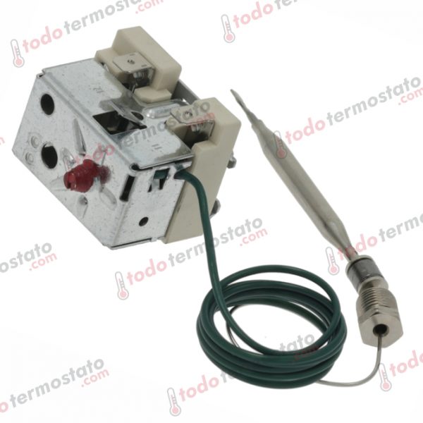 Datos técnicos de termostato marca EGO 5510542853 con un rango de 240°C