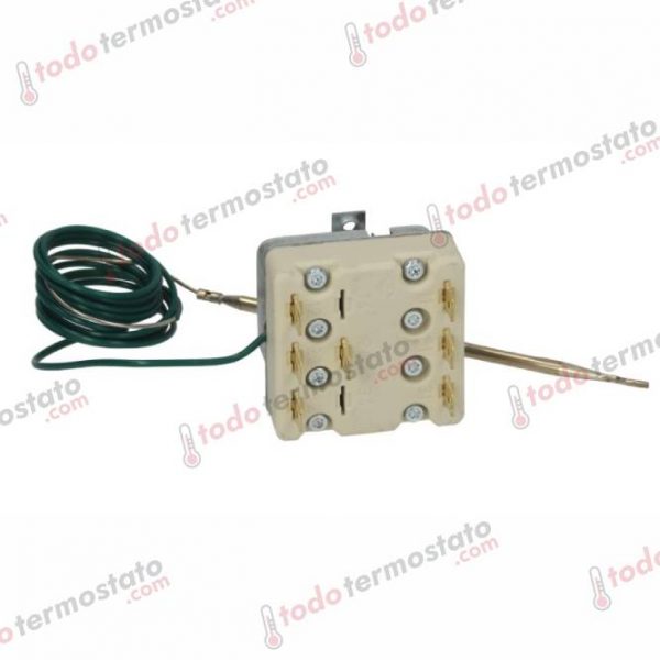Datos técnicos de termostato marca EGO 5510621010 Rango de 115°C