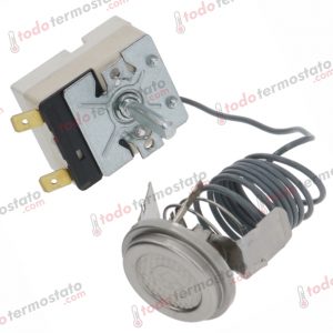 Termostato marca EGO 5513022450 con un rango de 114°C