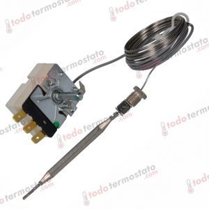 Termostato marca EGO 5513032140 con un rango de 100-180°C