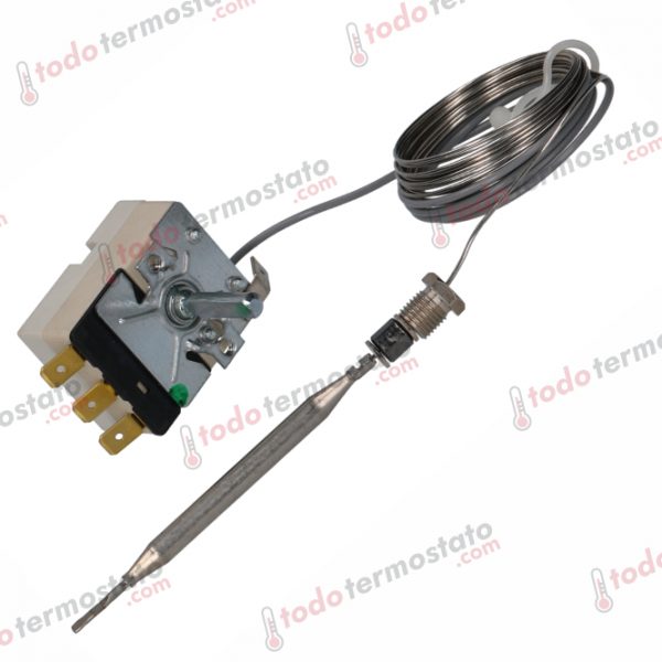 Termostato marca EGO 5513032140 con un rango de 100-180°C