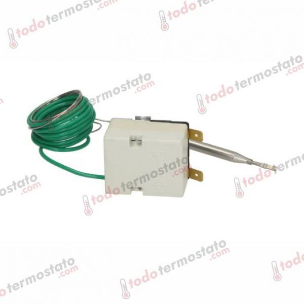 Datos técnicos de termostato marca EGO 5513114020 Rango de 80°C