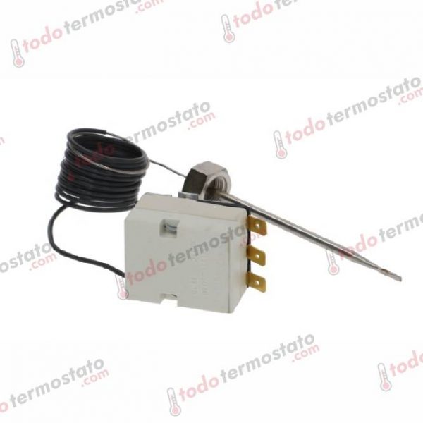 Datos técnicos de termostato marca EGO 5513254040 Rango de 300°C