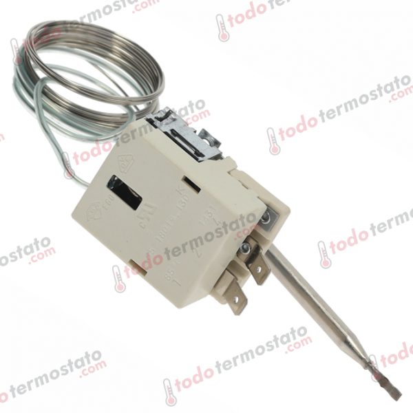 Datos técnicos de termostato marca EGO 5514024020 con un rango de 85°C
