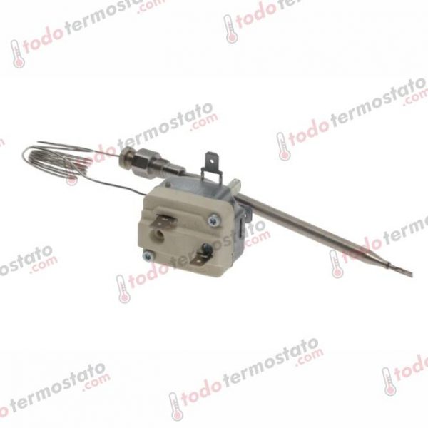 Datos técnicos de termostato marca EGO 5515011040 Rango de 31-86°C