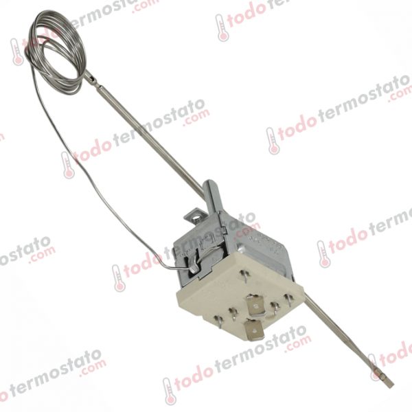 Datos técnicos de termostato marca EGO 5517042060 con un rango de 50-250°C