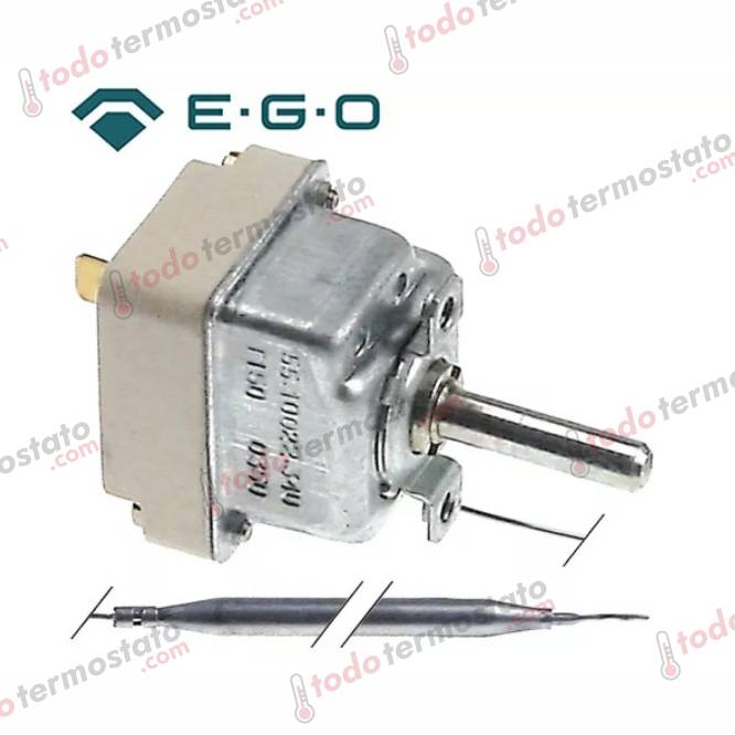 Termostato EGO 55.19022.080 Rango 140°C 1 Termostato marca EGO 55.19022.080 Rango de 140°C