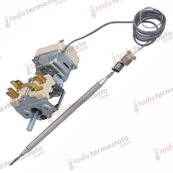 Termostato marca EGO 5519032831 con un rango de 187°C
