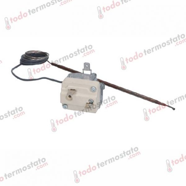 Datos técnicos de termostato marca EGO 5519082812 Rango de 422°C