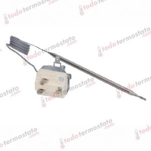 Datos técnicos de termostato marca EGO 5519212806 Rango de 91°C