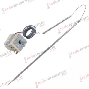 Termostato marca EGO 5519632040 con un rango de 99-185°C