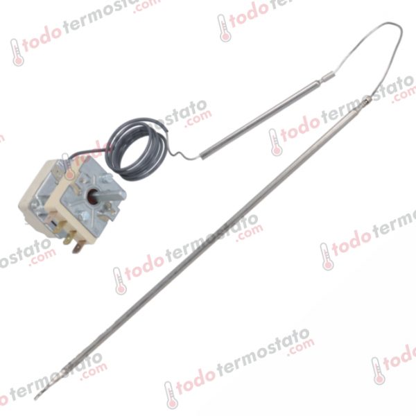 Termostato marca EGO 5519632040 con un rango de 99-185°C