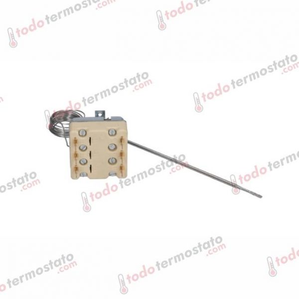 Datos técnicos de termostato marca EGO 5532529810 Rango de 159°C