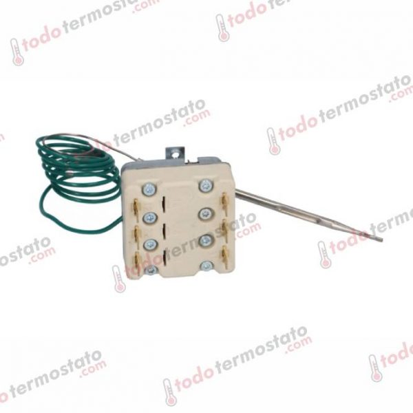 Datos técnicos de termostato marca EGO 5532552808 Rango de 293°C