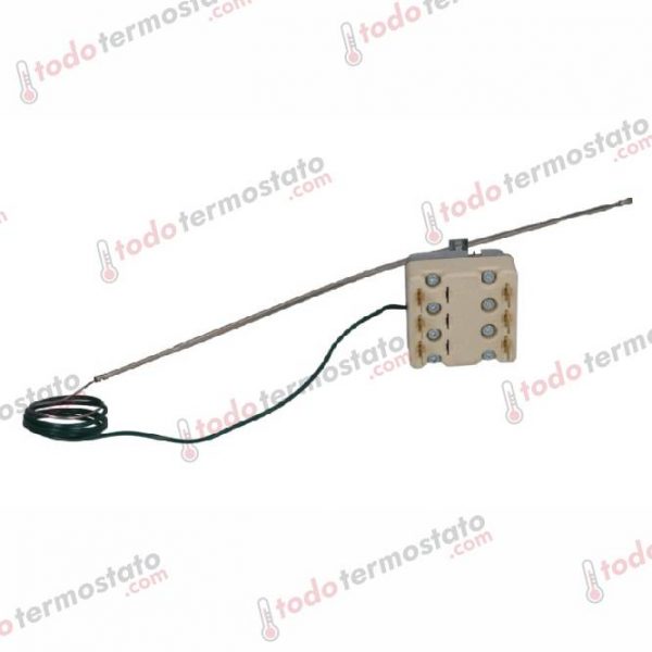 Datos técnicos de termostato marca EGO 5532559010 Rango de 255°C