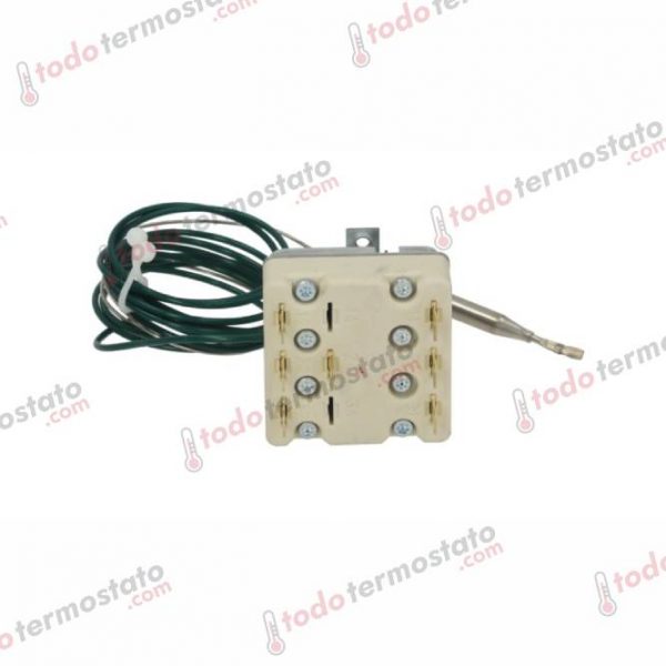 Datos técnicos de termostato marca EGO 5532559080 Rango de 270°C