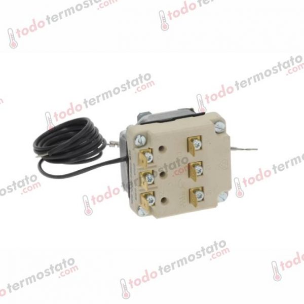 Datos técnicos de termostato marca EGO 5534022813 Rango de 125°C