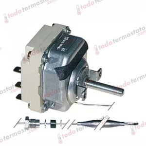 Termostato marca EGO 5534032160 con un rango de 200°C
