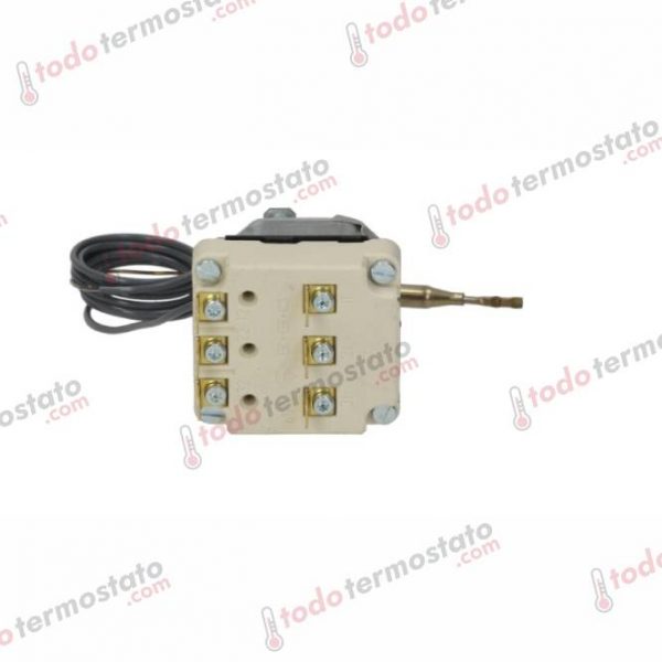 Datos técnicos de termostato marca EGO 55.34062.803 Rango de 340°C