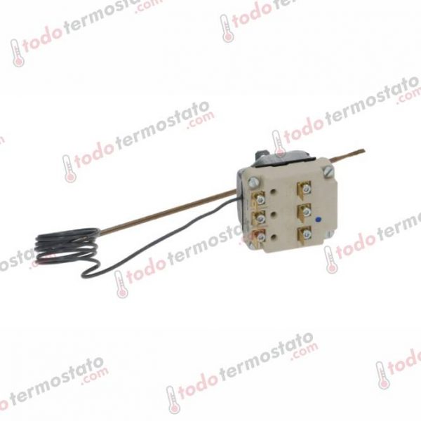 Datos técnicos de termostato marca EGO 5534162800 Rango de 350°C