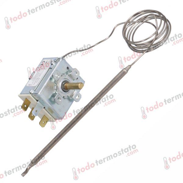 Termostato marca EGO 5510022828 con un rango de 0 a 195°C