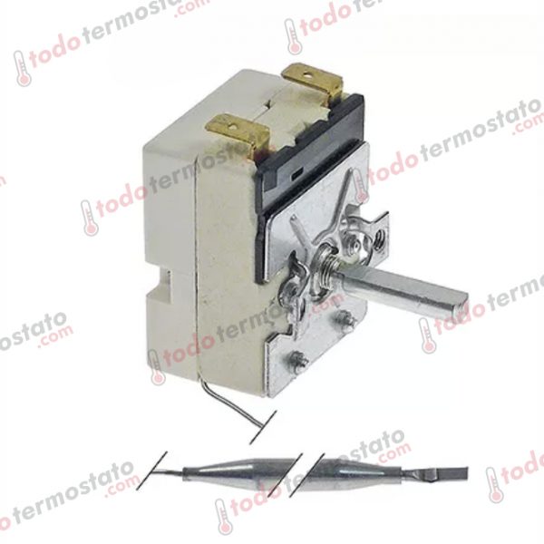 Termostato marca EGO 5513012400 con un rango de 30 a 85°C