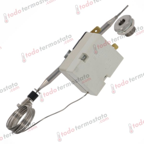 Datos técnicos de termostato marca EGO 5513022010 con un rango de hasta 110 °C