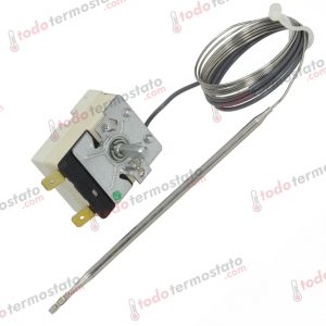 Termostato marca EGO 5513025040 con un rango de 30 a 115°C