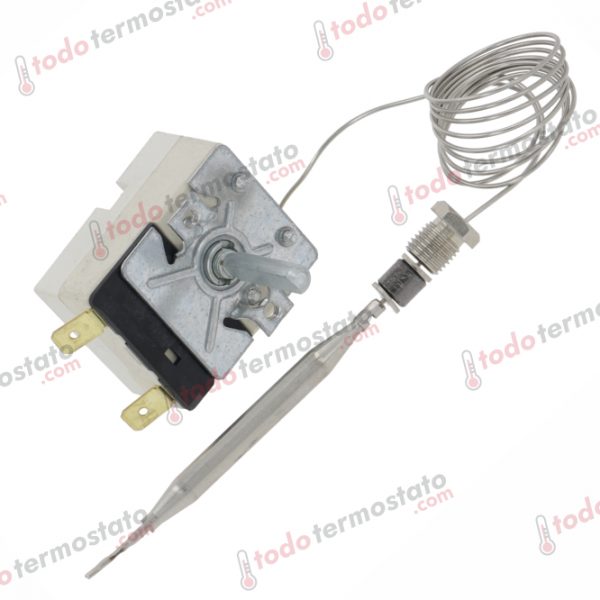 Termostato marca EGO 5513032390 con un rango de 60 a 200°C