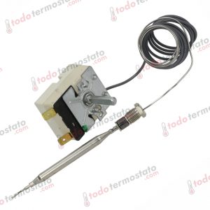 Termostato marca EGO 5513034120 con un rango de 97 a 190 °C