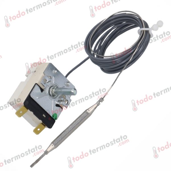 Termostato marca EGO 5513039120 con un rango de 60 a 215 °C