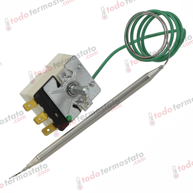 Termostato EGO 55.13219.320 Rango 32 a 90 °C 1 Termostato marca EGO 5513219320 con un rango de 32 a 90°C