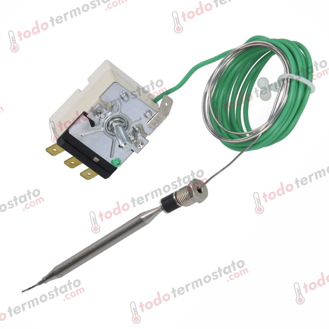 Termostato EGO 55.13219.440 Rango 30 a 90°C 1 Termostato marca EGO 5513219440 con unr rango de 30 a 90°C