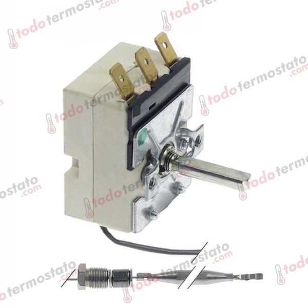 Termostato marca EGO 5513223010 con un rango de 30 a 110°C