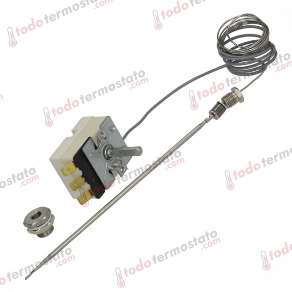 Termostato marca EGO 5513244010 con un rango de 50 a 250 °C