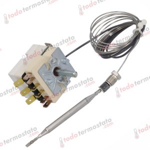 Termostato marca EGO 5513639030 con un rango de: 97 a 185°C
