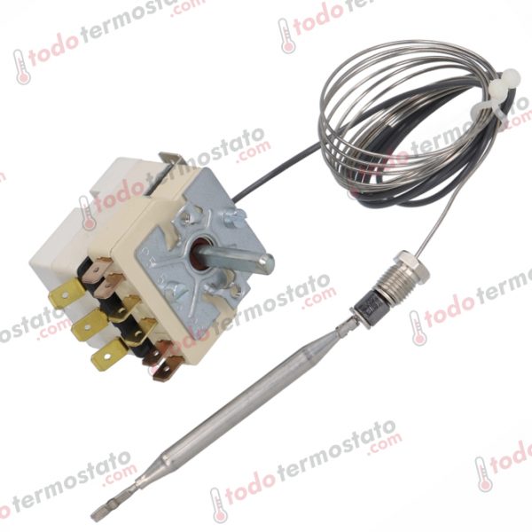 Termostato marca EGO 5513639030 con un rango de: 97 a 185°C