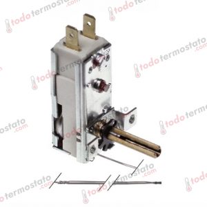 Termostato marca EGO 5514029090 con un rango de 30 a 117°C
