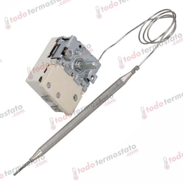 Termostato marca EGO 5518031010 con un rango de 121 a 190 °C