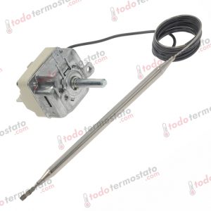 Termostato marca EGO modelo 5519 con un rango de 30 a 70°C