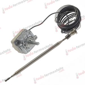 Termostato marca EGO 5519036801 con un rango de 105 a 182°C