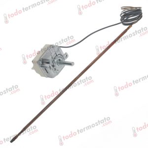 Termostato marca EGO 5519082802 con un rango de hasta 500 °C