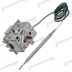 Termostato marca EGO 5533542040 con un rango de hasta 220 °C