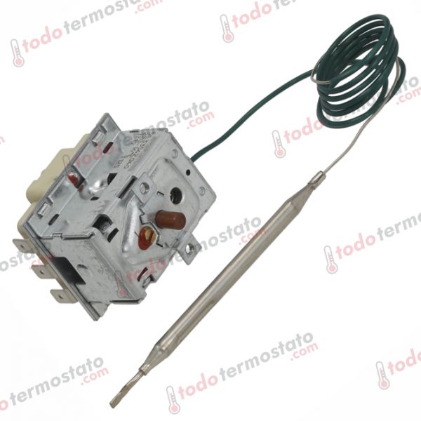 Termostato marca EGO 5533542040 con un rango de hasta 220 °C