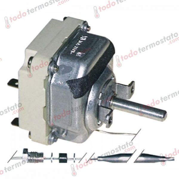 Termostato marca EGO 5534024060 con un rango de hasta 110 °C